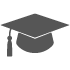 graduation icon